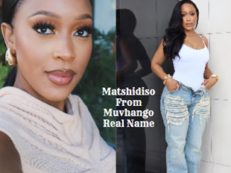 Matshidiso From Muvhango Real Name