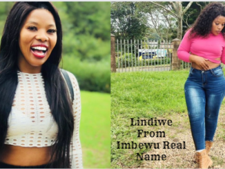 Lindiwe From Imbewu Real Name