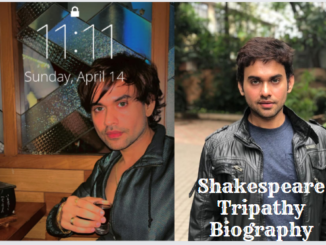 Shakespeare Tripathy Biography