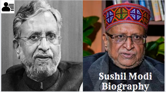 Sushil Kumar Modi Biography