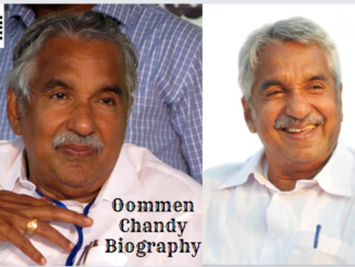 Oommen Chandy Biography