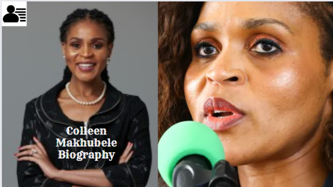 Colleen Makhubele Biography