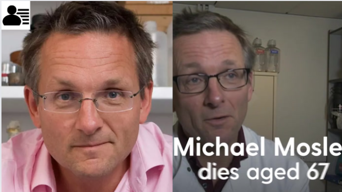 Michael Mosley Cause Of Death